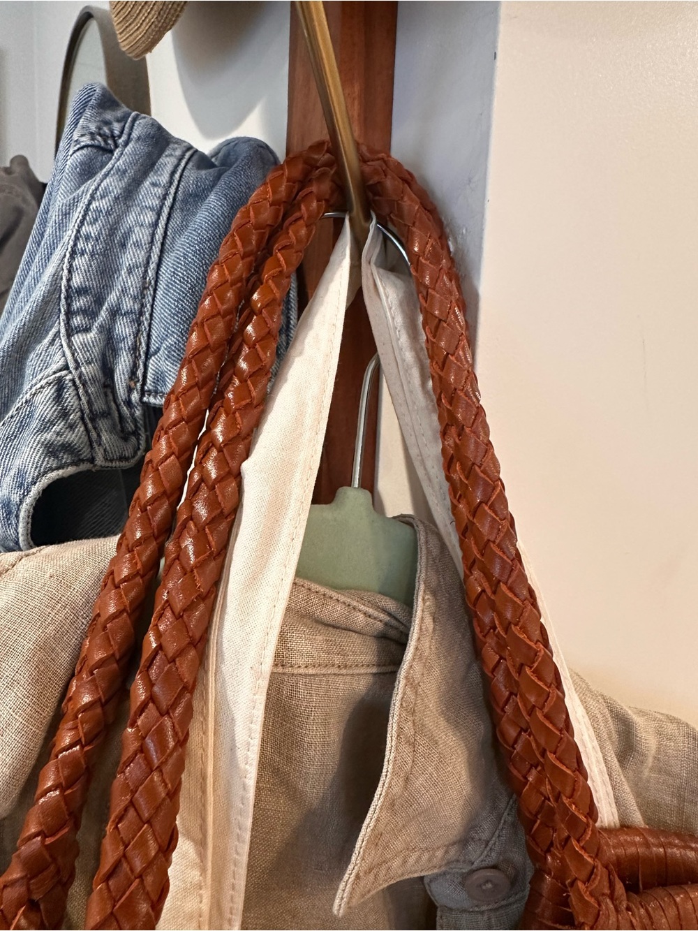 Dragon Diffusion Nantucket Basket Bag in Tan - Picture 6 of 12